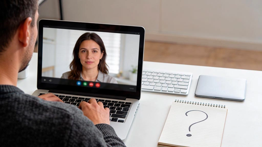 Video date conversation mistakes: how I turned a call into a job interview